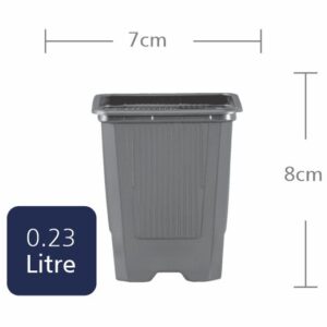 TEKU Square  7cm (7x7x8) (.23L)