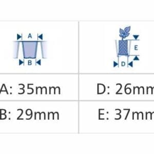 144 cell tray b