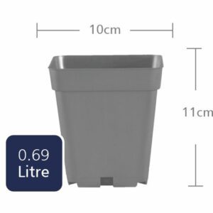 Teku MQA 10x10x11 black 0.69L (667 in a carton)