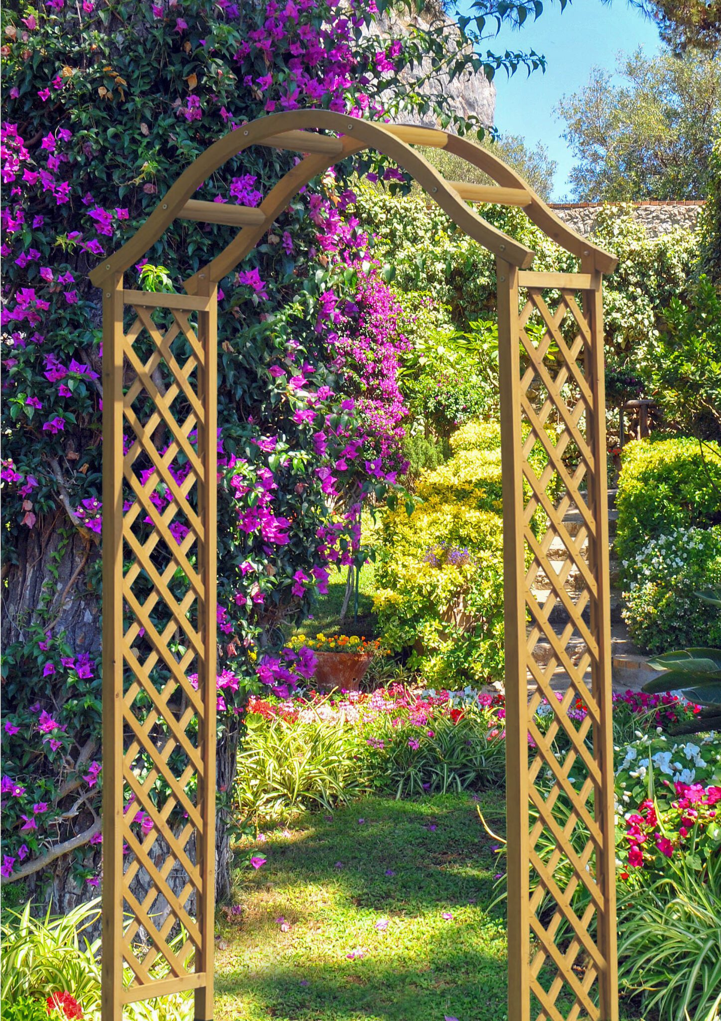 Retail Timber Arch 2.17m - Egmont Commercial